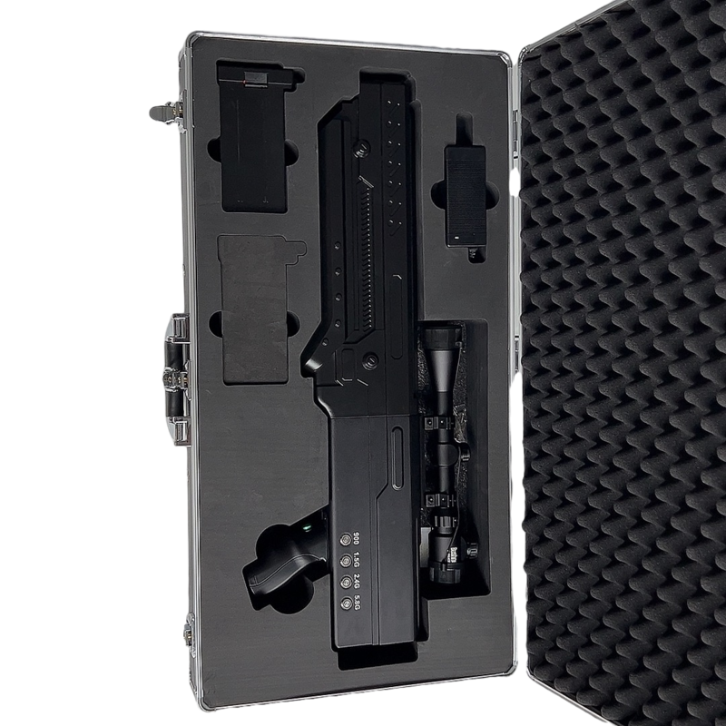  胡场镇手持便携式枪型低空防御反制四通道B型