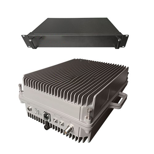  胡场镇TETRA800数字警用集群数字光纤直放站远近端机